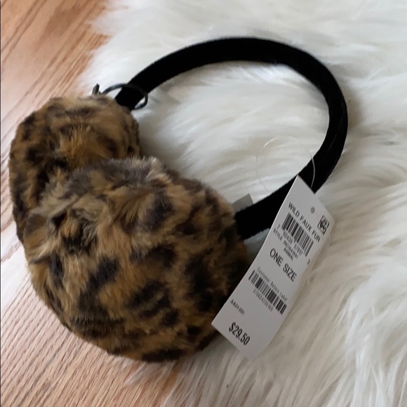 INC Faux-Fur Velvet-Band Earmuff, - Picture 6 of 12